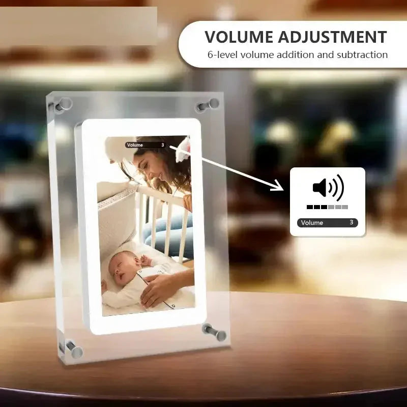 Acrylic Digital Photo Frame Gift Anti Spier