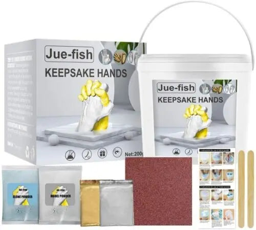 DIY Keepsake Hands Casting Kit Anti Spier