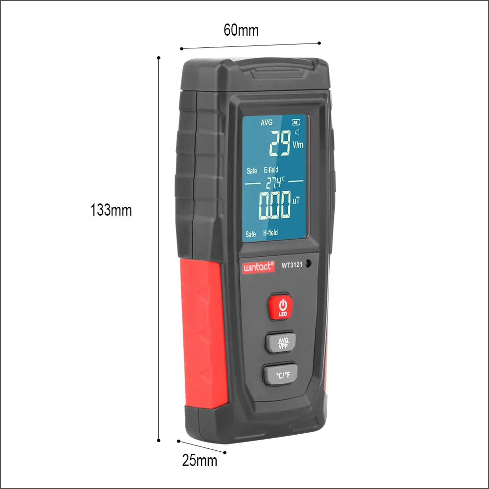 Electromagnetic Field Radiation Detector Tester Anti Spier