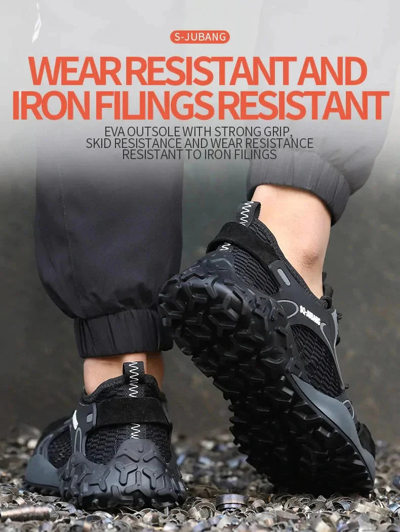 Anti-collision and Anti-smashing Breathable Safety Shoes Anti Spier