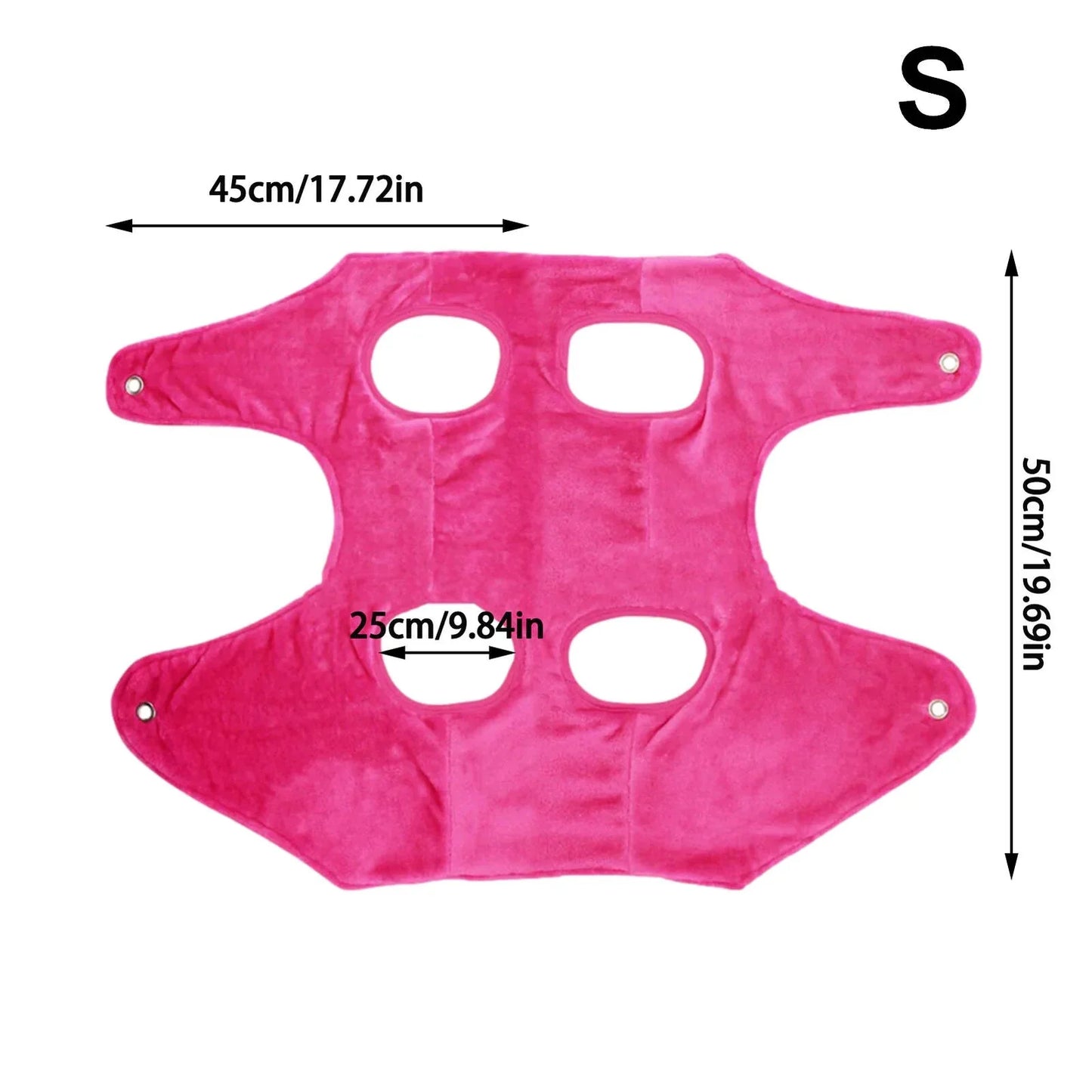 Portable Pet Dog Cat Grooming Hanging Hammock Harness Breathable Groom Helper US Anti Spier