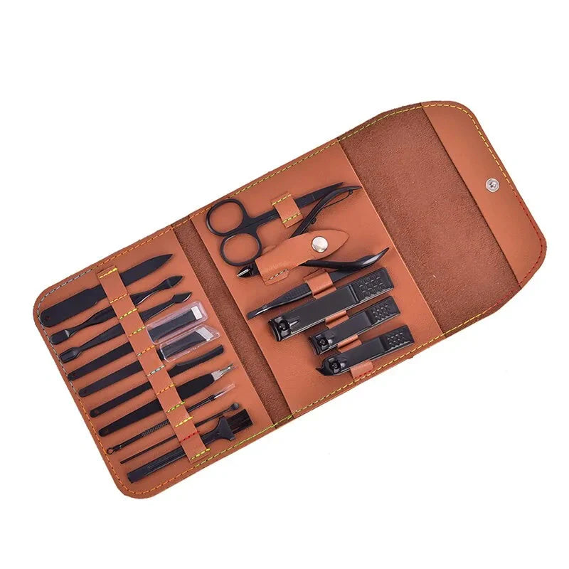 Nail Cutter Professional Stainless Kit Anti Spier