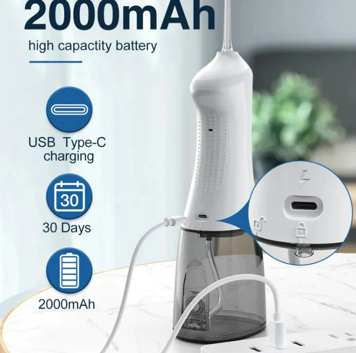 Home Fashion Minimalist Rechargeable Oral Irrigator Anti Spier