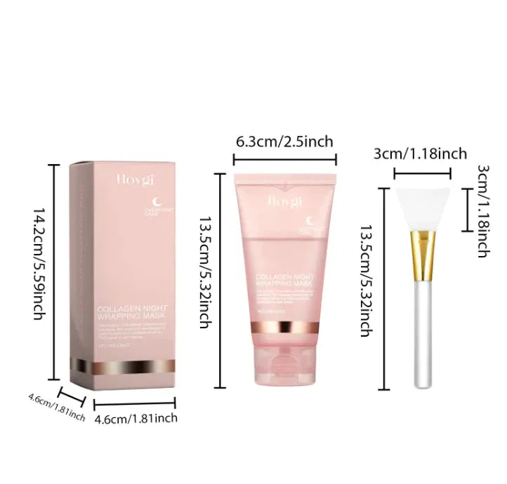 Glow Peel Collagen Mask Anti Spier