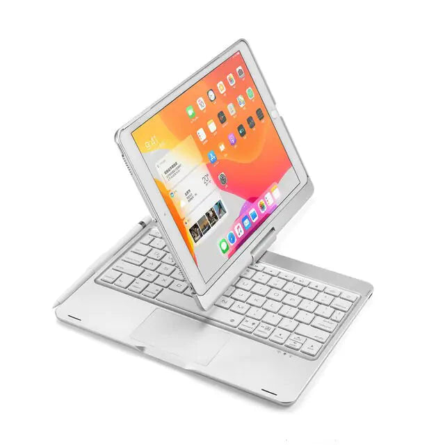 Led Backlight Touchpad Bluetooth Keyboard Case Anti Spier