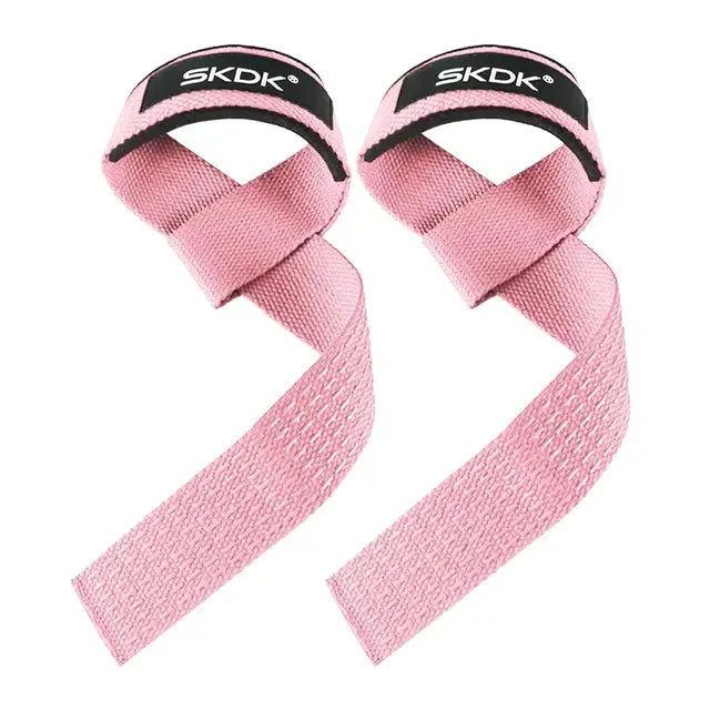 Anti-Slip Silicone Weightlifting Wrist Straps Anti Spier