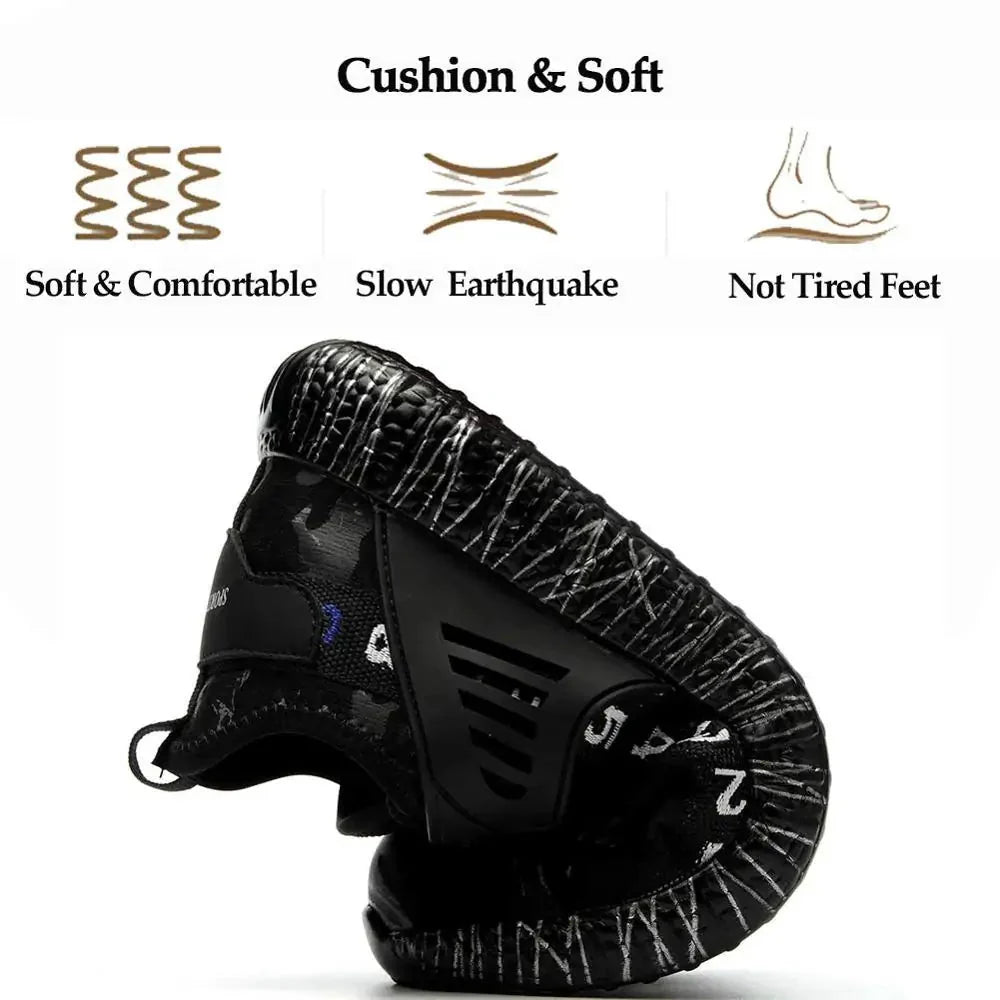 Men's Work Safety Shoes Anti Spier