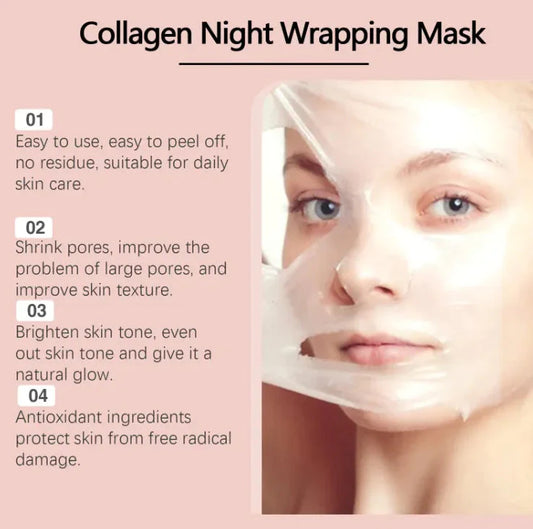 Glow Peel Collagen Mask Anti Spier