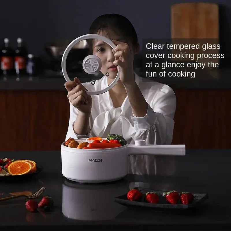 Multi-Functional Electric Cooker Pot Anti Spier