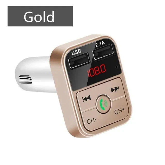 Car Bluetooth 5.0 FM Transmitter Wireless Adapter Anti Spier