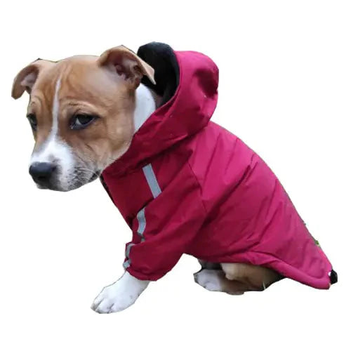 Reflective Pet Hooded Jacket Anti Spier