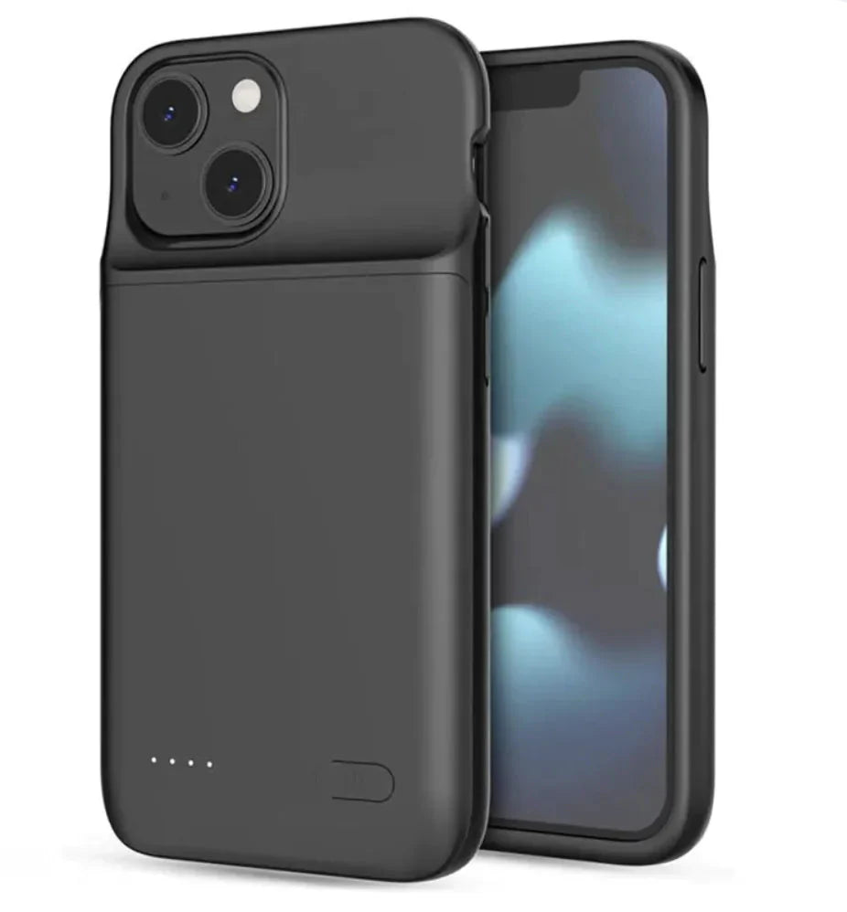 6800mAh Slim Battery Charger Case for iPhone 11-15 Pro Max & XR/XS Anti Spier