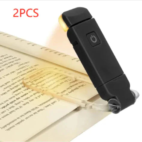 USB Rechargeable LED Clip-On Reading Light Anti Spier