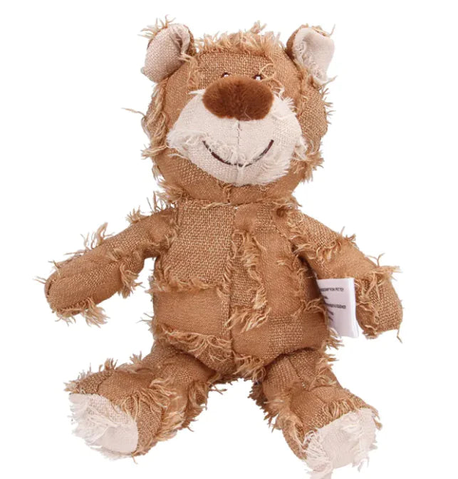 Molar Sound Plush Tooth Cleaning Dog Toy