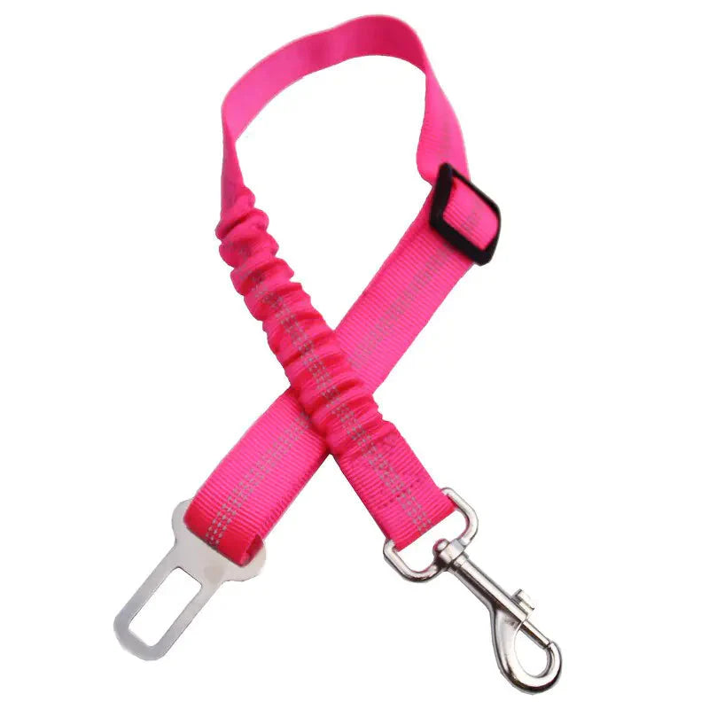 Car Safety Belt Pet Reflective Leash Anti Spier