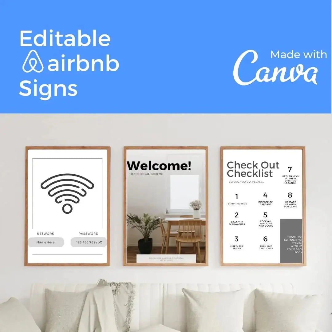Ultimate Downloadable AirBnB Host Template Bundle Anti Spier
