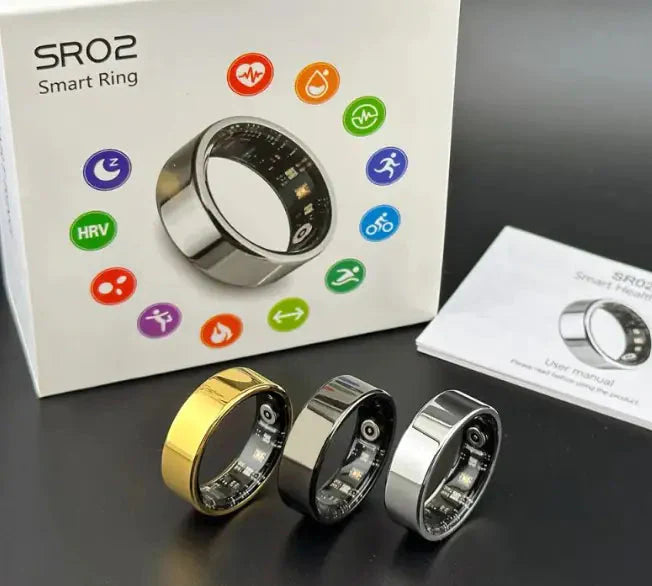 Heart Rate Blood Oxygen Monitoring Ring Anti Spier