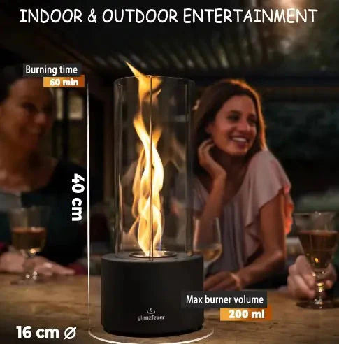 Tornado Tabletop Fire Pit Anti Spier