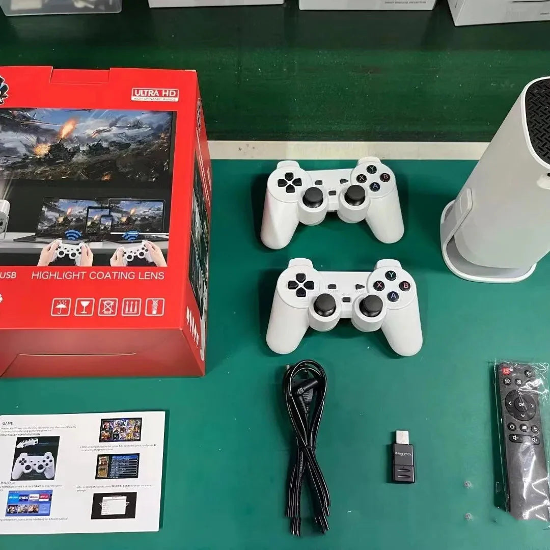 P30 Game Console Projector P30MAX HD Wireless Projection Screen Man-Machine Boxing King Anti Spier