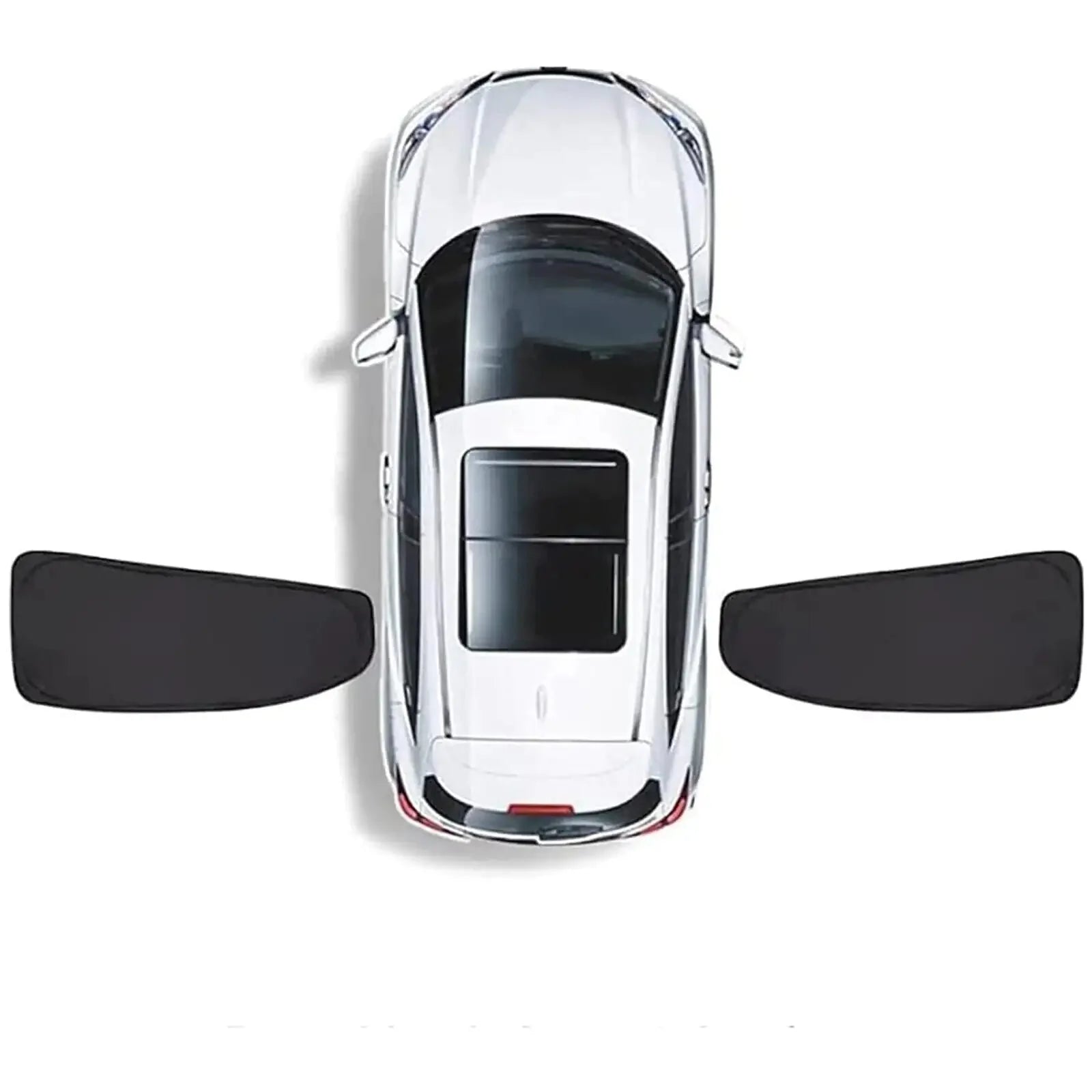 4X Magnetic Car Side Front Rear Window Sun Shade Cover Mesh Shield UV Protection Anti Spier