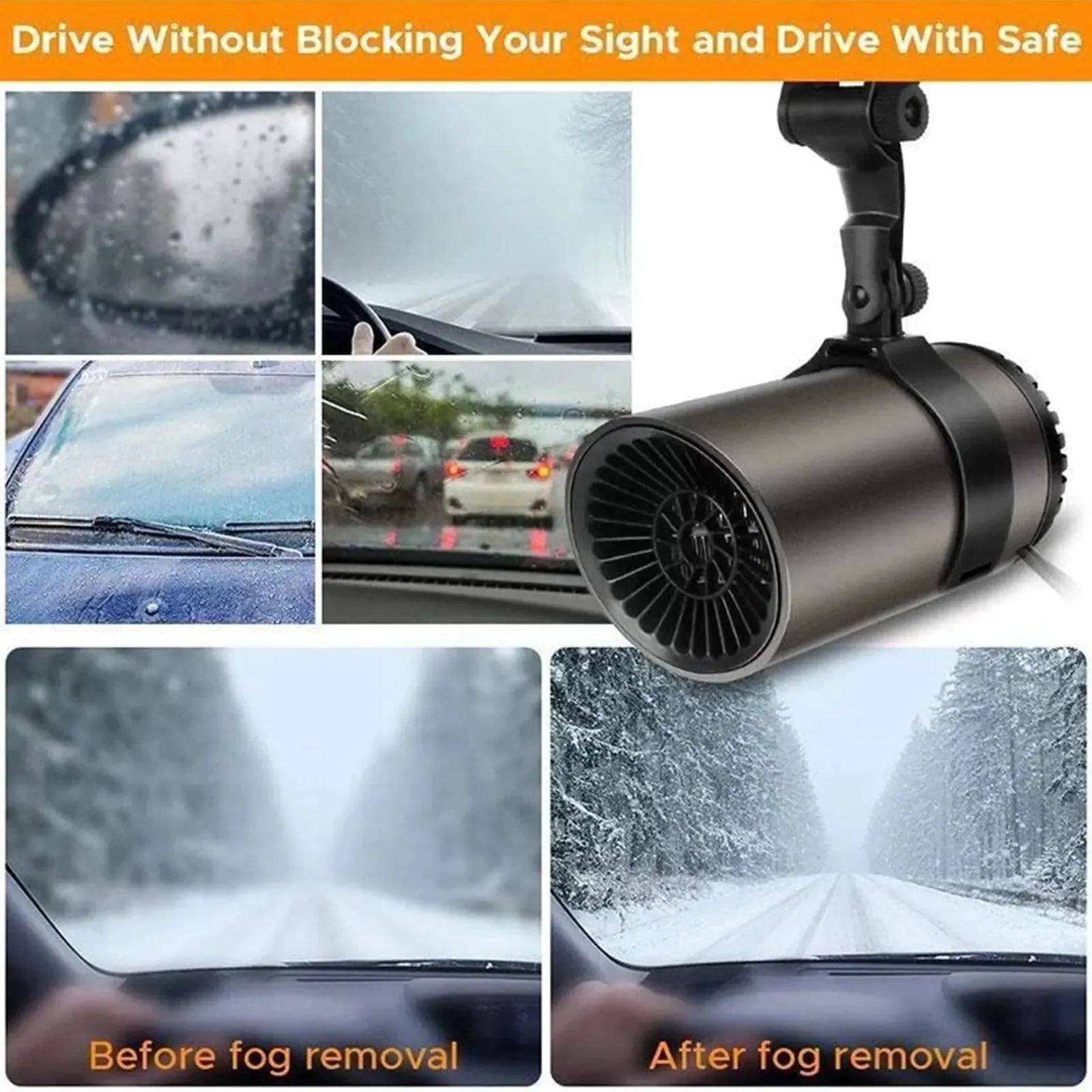 Portable Heater For Car  Windshield Anti Spier