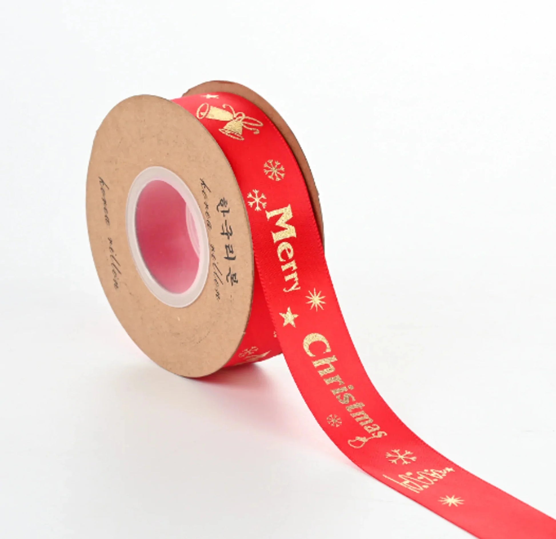 Ribbon Printed Christmas Design Decoration Gift Packing Anti Spier