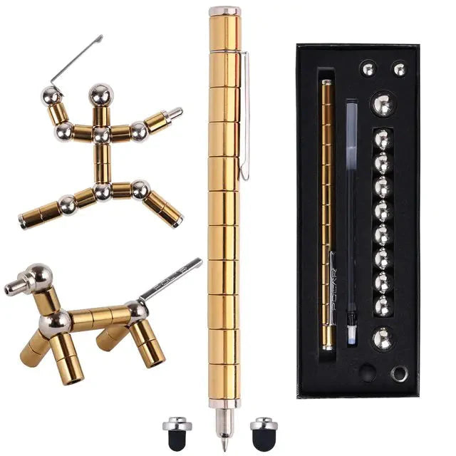 Multifunctional Deformable Magnet Fidget Pen Anti Spier