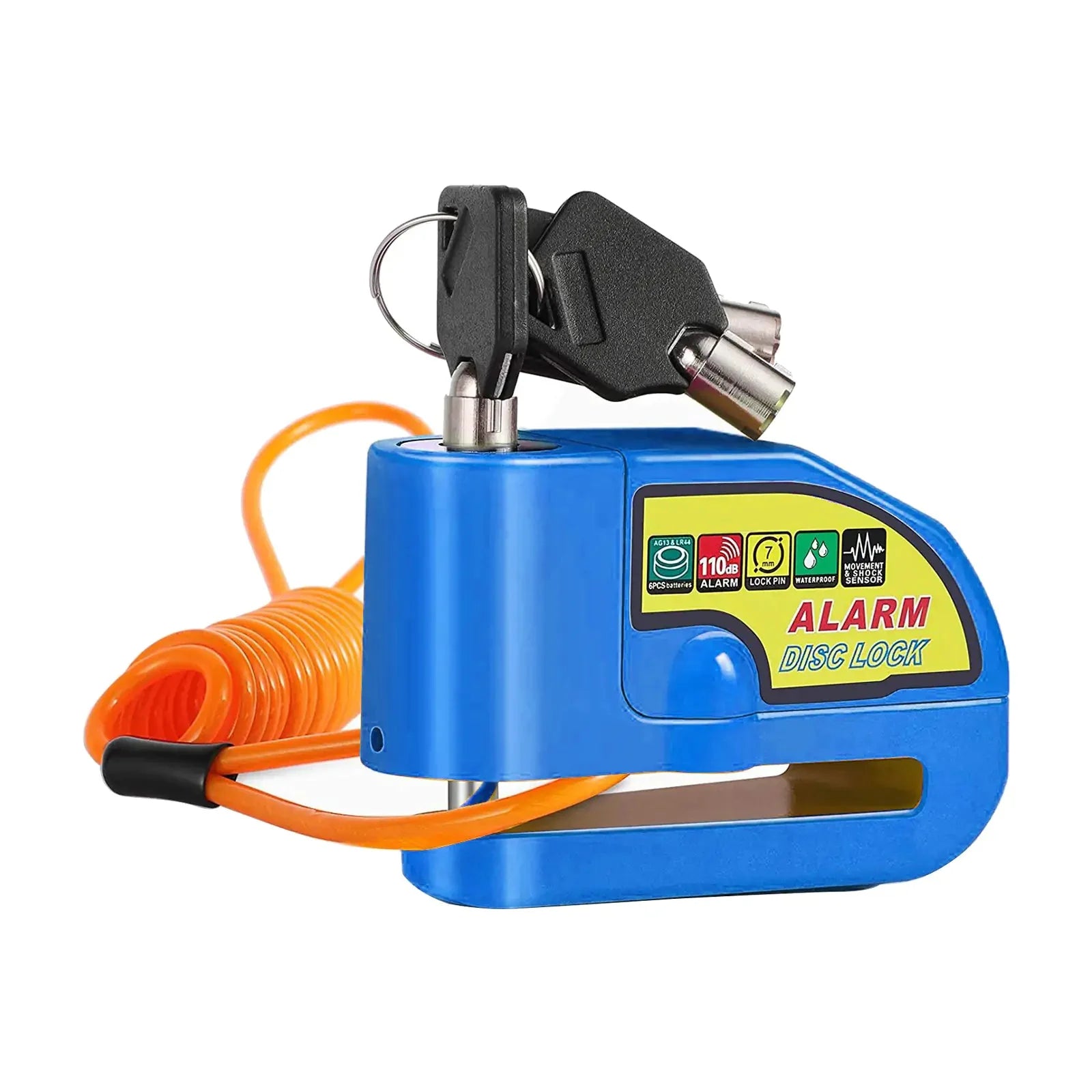 Motorcycle Wheel Disc Brake Lock Anti Spier