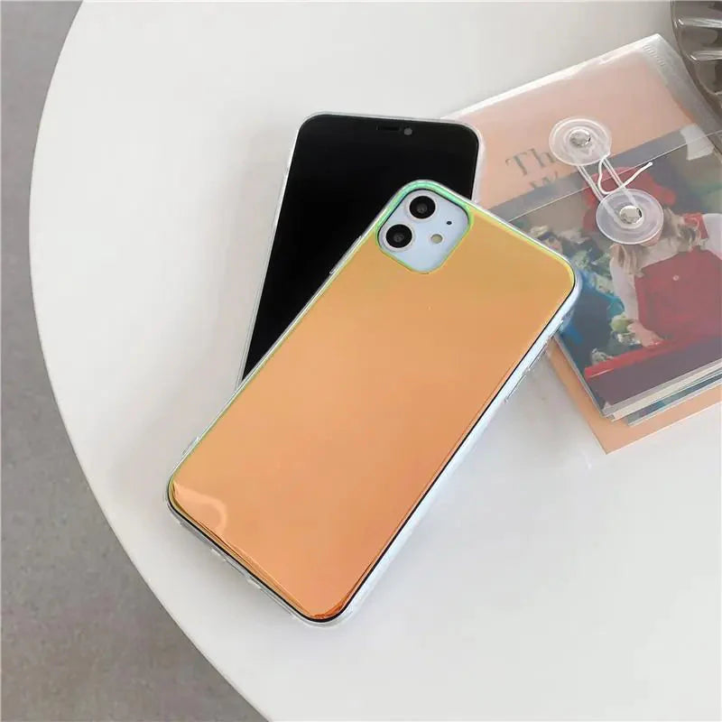 Luxury Mirror Phone Case Anti Spier