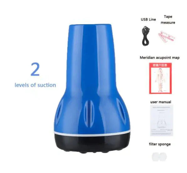 Electric Cupping Massage Magnet Tool Anti Spier