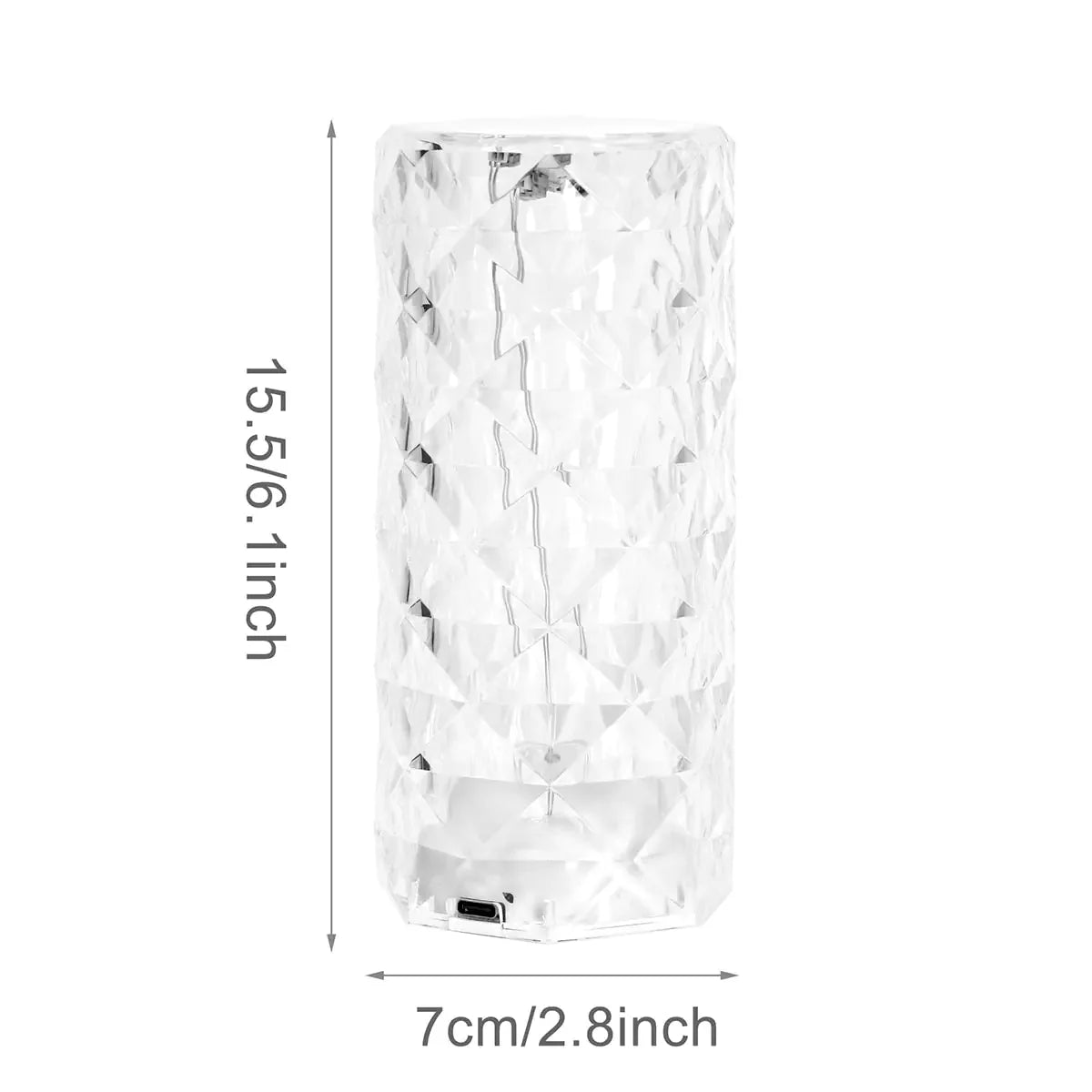 Crystal Atmosphere Table Lamp Anti Spier