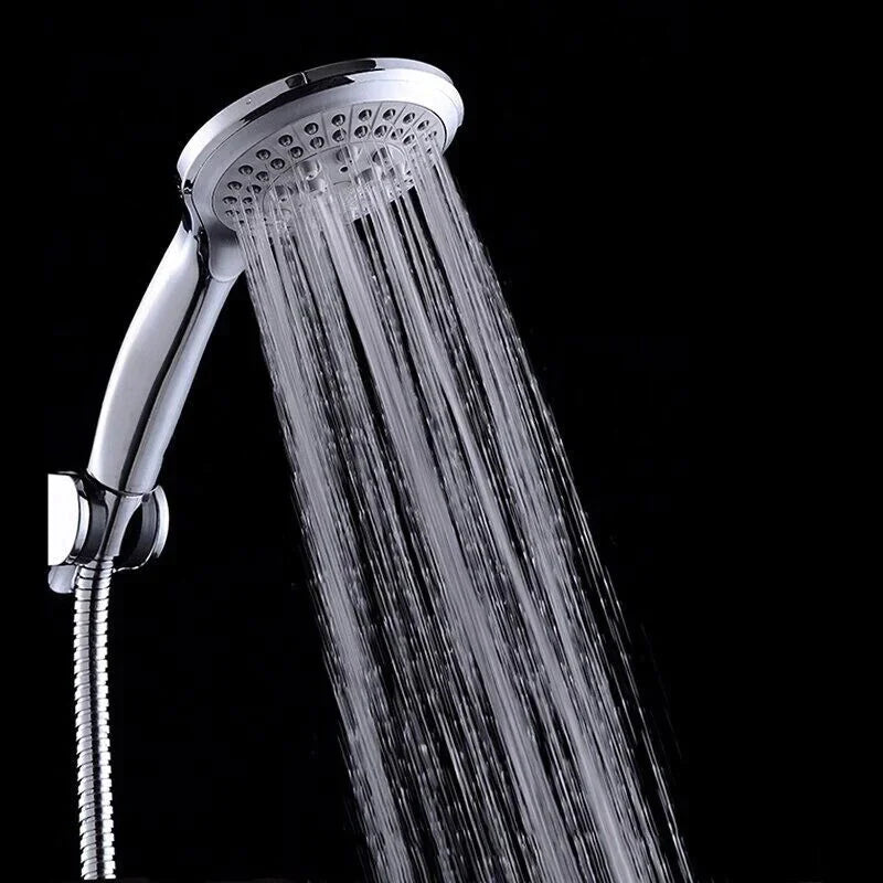 High Pressure Shower Head 5 Settings Handheld Shower Heads Spray With 5 FT Hose Anti Spier
