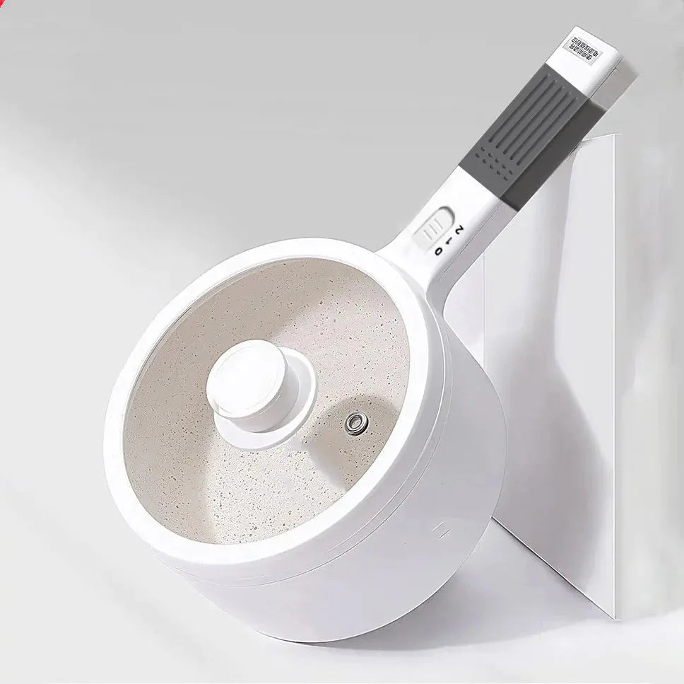 Multi-Functional White Electric Cooker for Students Anti Spier
