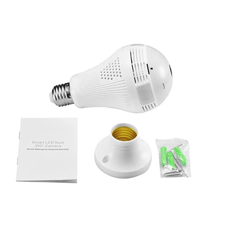 Panoramic Light Bulb Camera Anti Spier