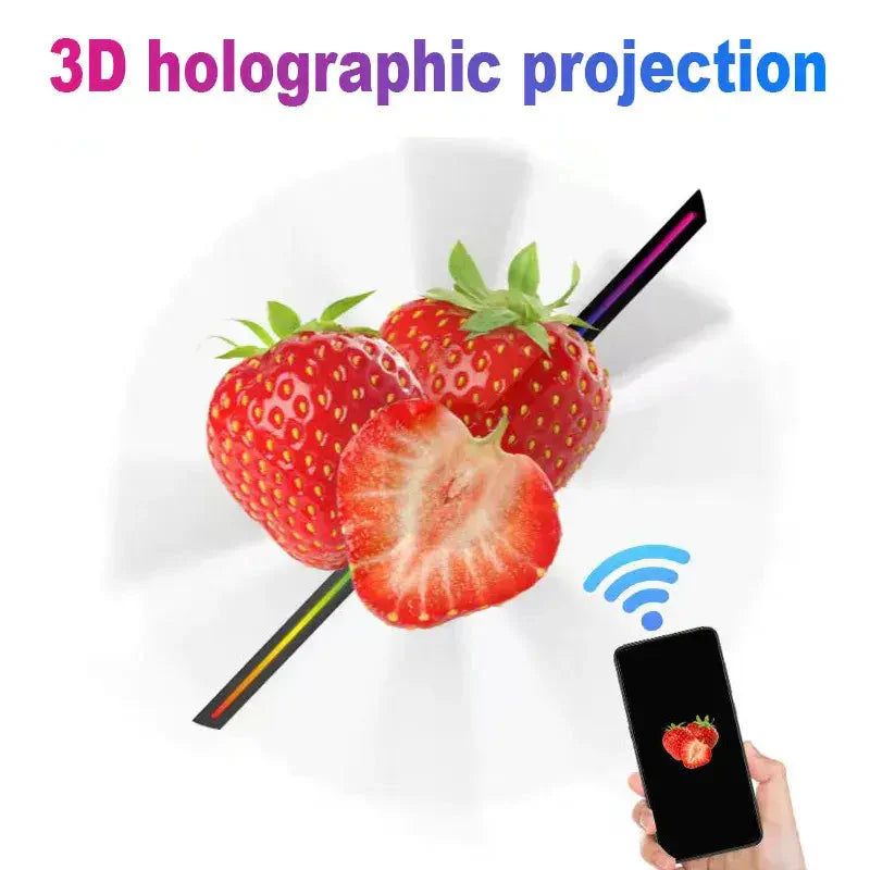3D HD Hologram Fan Projector Anti Spier