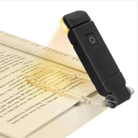USB Rechargeable LED Clip-On Reading Light Anti Spier