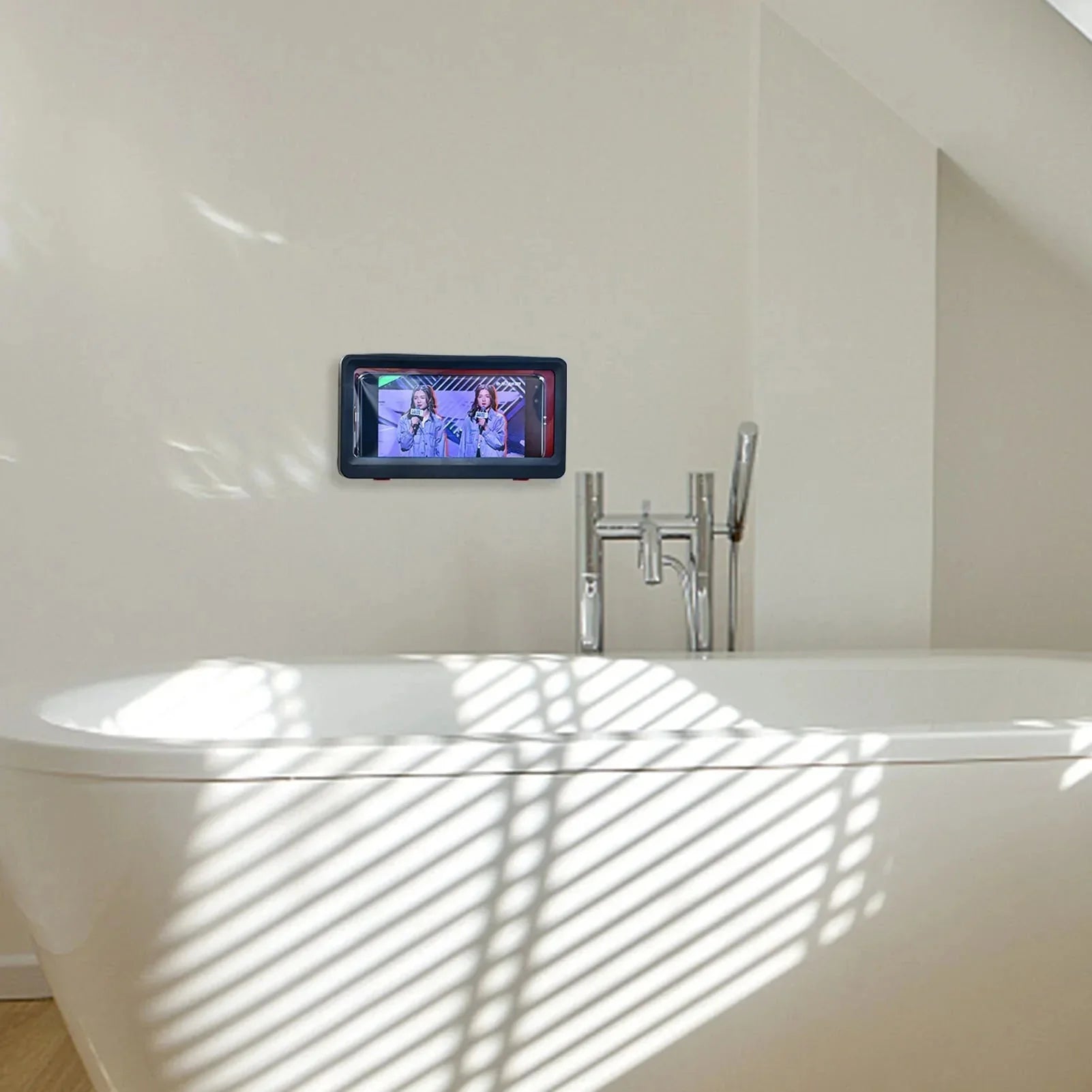Phone Case Bath Wall Mounted Holder Anti Spier