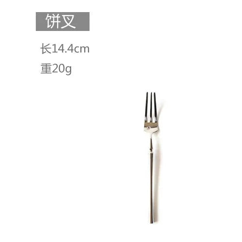 Luxury Stainless Steel Cutlery Set Anti Spier