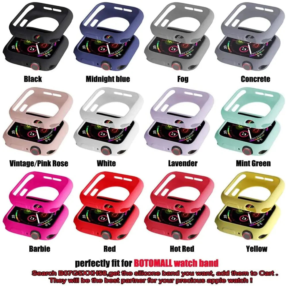 Soft Silicone Case Watch Anti Spier