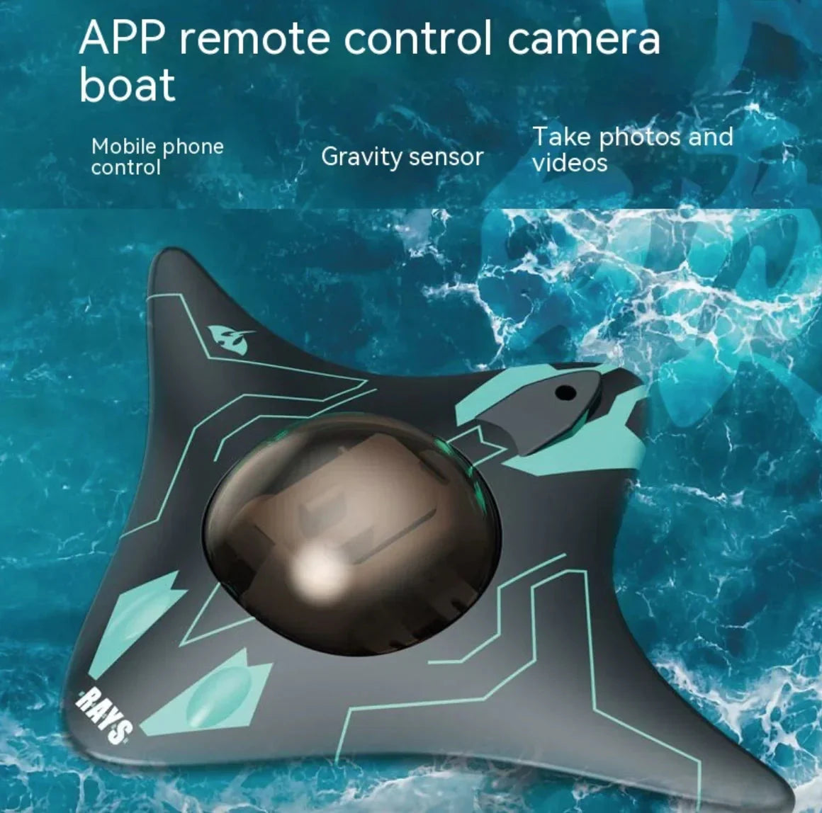Remote Control Underwater Camera Boat Anti Spier