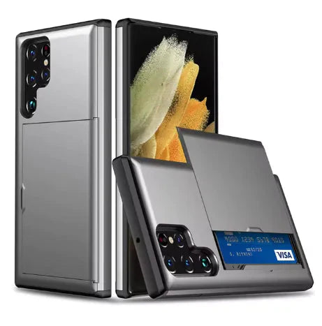 Samsung Wallet Case Anti Spier