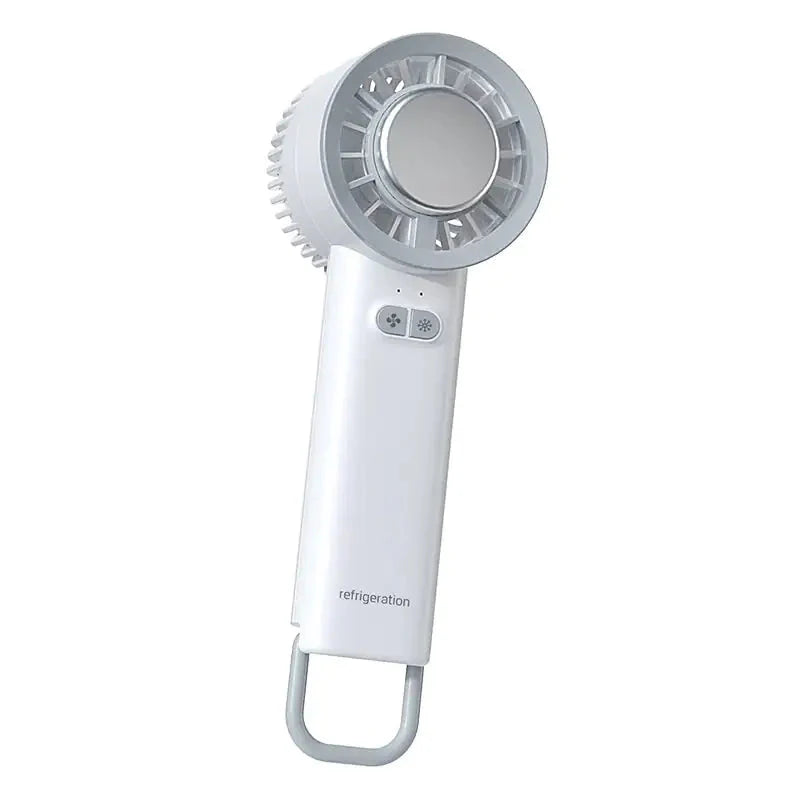 2024 Summer Gadget Handheld Turbo Jet Fan Mini Portable Ice Cold Fan Generation Brushless Motor Wind High Speed Duct Fans Violent Blower Anti Spier