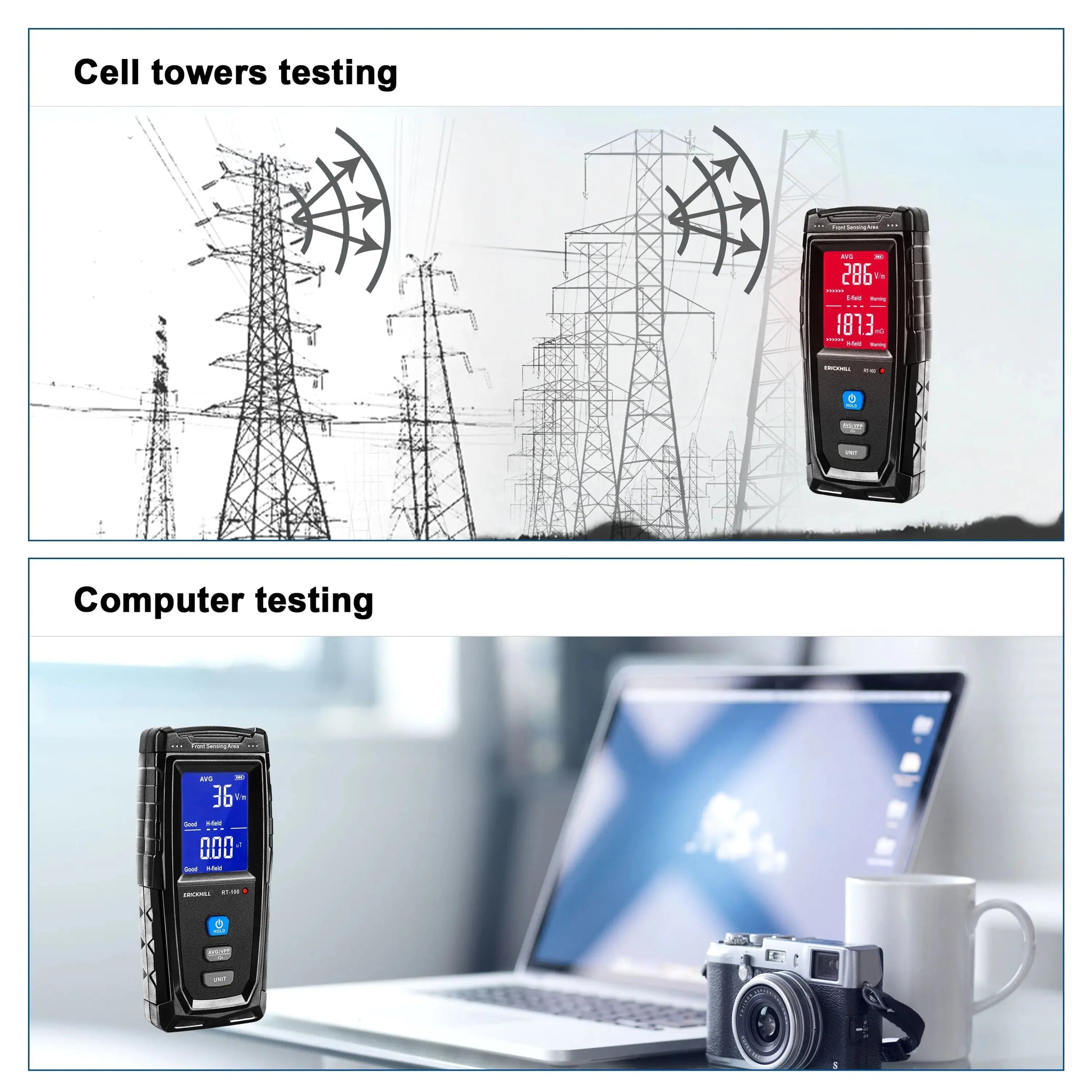 Electromagnetic Field Radiation Detector Tester Anti Spier