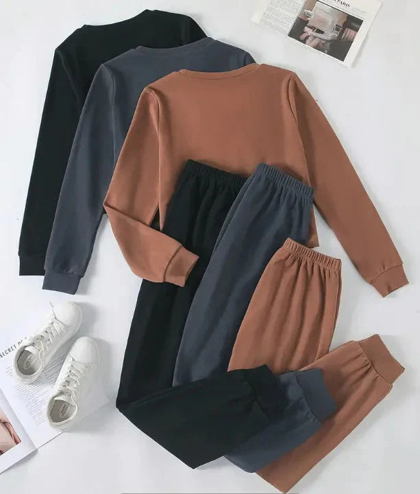 Unisex Long-Sleeved Pants Set Anti Spier