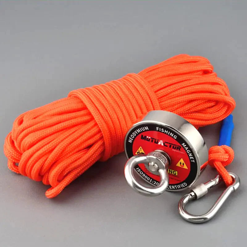 Heavy Duty Fishing Magnet Rope Anti Spier