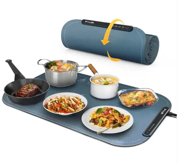 Portable Warming Trays - Navy Blue Anti Spier