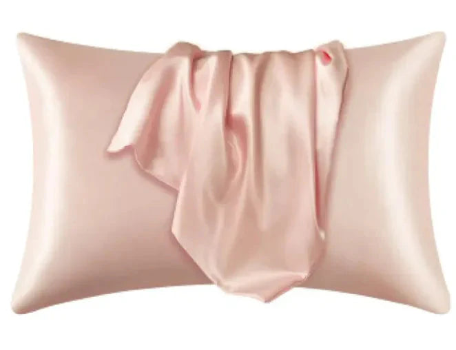 Silk-like Solid Color Pillowcase Anti Spier