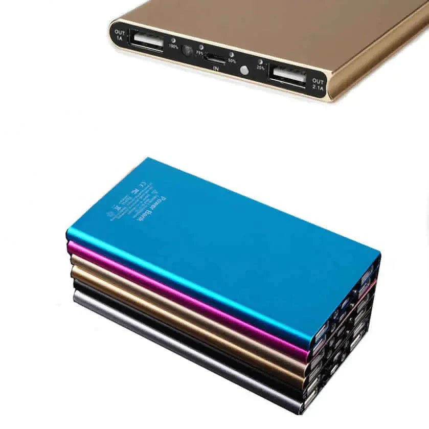 Power Bank Book Style Thin Anti Spier