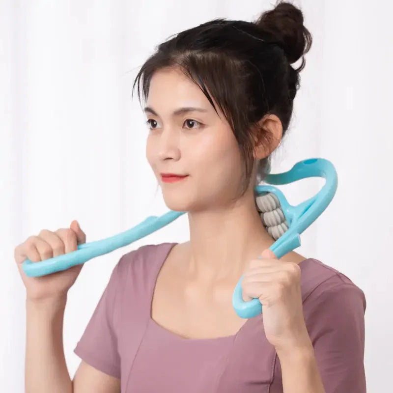 6-Wheel Neck Massager Anti Spier