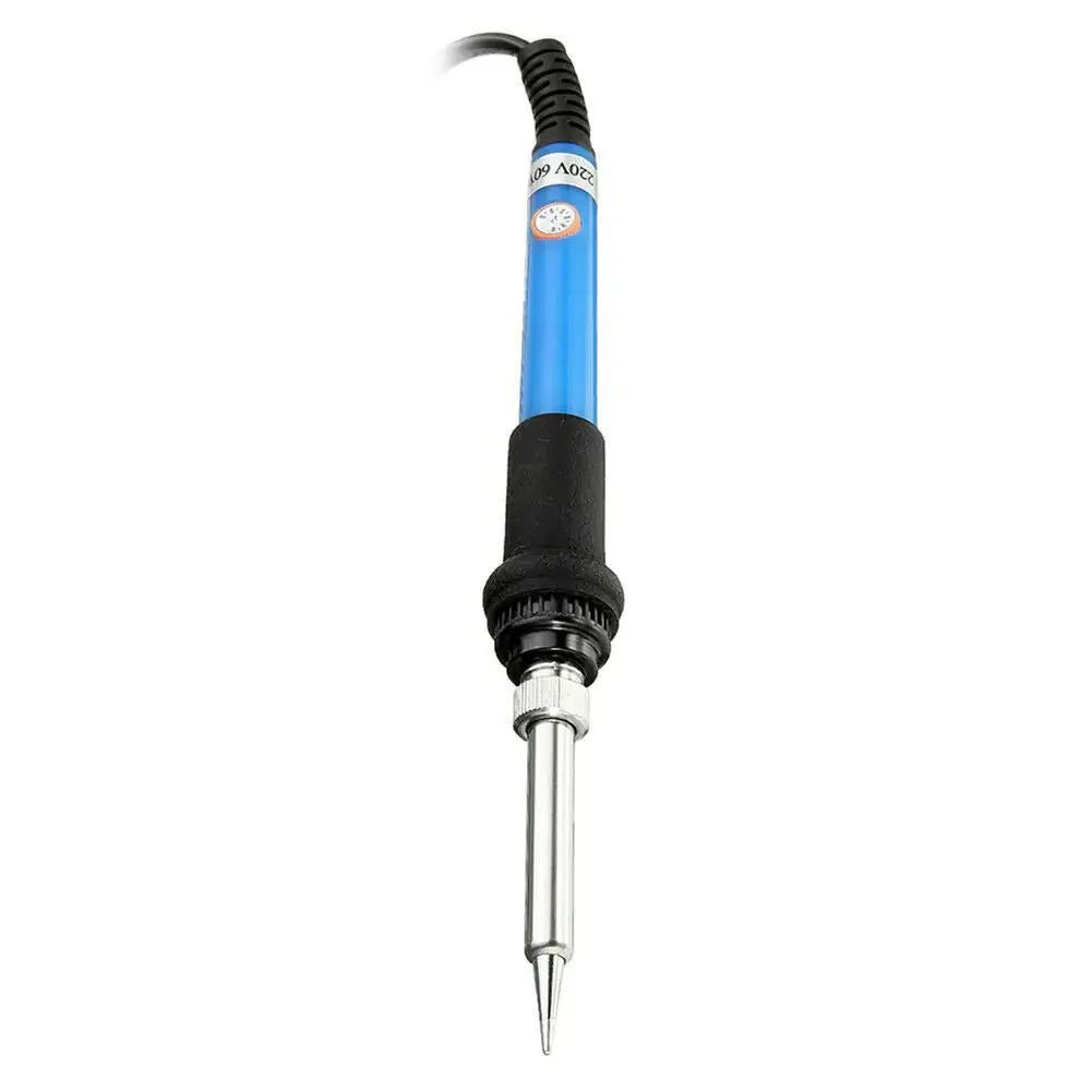 60W Soldering Iron Digital LCD Electric Welding Tools Solder Wire Tweezers Hand Anti Spier